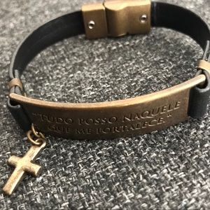 🆕 Leather Bracelet - I can do all things